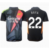 Moški Arsenal David Raya #22 Vratar Replika nogometni dresi Tretji 2024-25 Kratek Rokav