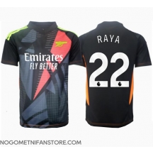 Moški Arsenal David Raya #22 Vratar Replika nogometni dresi Tretji 2024-25 Kratek Rokav