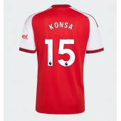 Moški Arsenal Ezri Konsa #15 Replika nogometni dresi Domači 2026-27 Kratek Rokav