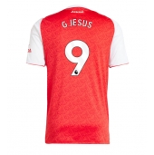 Moški Arsenal Gabriel Jesus #9 Replika nogometni dresi Domači 2025-26 Kratek Rokav