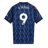 Moški Arsenal Gabriel Jesus #9 Replika nogometni dresi Gostujoči 2025-26 Kratek Rokav
