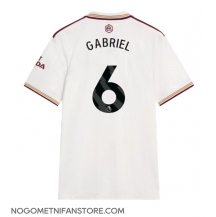 Moški Arsenal Gabriel Magalhaes #6 Replika nogometni dresi Tretji 2025-26 Kratek Rokav