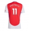 Moški Arsenal Gabriel Martinelli #11 Replika nogometni dresi Domači 2024-25 Kratek Rokav