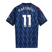 Moški Arsenal Gabriel Martinelli #11 Replika nogometni dresi Gostujoči 2025-26 Kratek Rokav