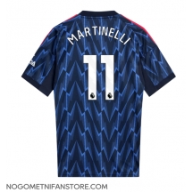 Moški Arsenal Gabriel Martinelli #11 Replika nogometni dresi Gostujoči 2025-26 Kratek Rokav