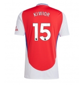 Moški Arsenal Jakub Kiwior #15 Replika nogometni dresi Domači 2024-25 Kratek Rokav