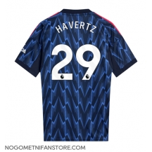 Moški Arsenal Kai Havertz #29 Replika nogometni dresi Gostujoči 2025-26 Kratek Rokav