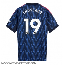 Moški Arsenal Leandro Trossard #19 Replika nogometni dresi Gostujoči 2025-26 Kratek Rokav