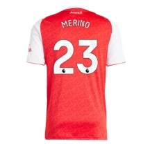 Moški Arsenal Mikel Merino #23 Replika nogometni dresi Domači 2025-26 Kratek Rokav