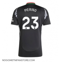 Moški Arsenal Mikel Merino #23 Replika nogometni dresi Gostujoči 2024-25 Kratek Rokav
