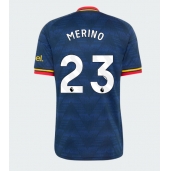 Moški Arsenal Mikel Merino #23 Replika nogometni dresi Gostujoči 2026-27 Kratek Rokav