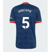Moški Arsenal Piero Hincapie #5 Replika nogometni dresi Gostujoči 2026-27 Kratek Rokav