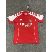 Moški Arsenal Replika nogometni dresi Domači 2025-26 Kratek Rokav