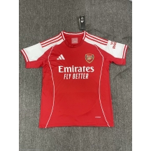 Moški Arsenal Replika nogometni dresi Domači 2025-26 Kratek Rokav
