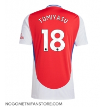 Moški Arsenal Takehiro Tomiyasu #18 Replika nogometni dresi Domači 2024-25 Kratek Rokav