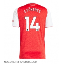 Moški Arsenal Viktor Gyokeres #14 Replika nogometni dresi Domači 2025-26 Kratek Rokav