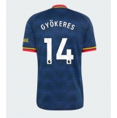 Moški Arsenal Viktor Gyokeres #14 Replika nogometni dresi Gostujoči 2026-27 Kratek Rokav