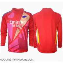 Moški Arsenal Vratar Replika nogometni dresi Gostujoči 2024-25 Dolgi Rokav