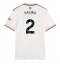Moški Arsenal William Saliba #2 Replika nogometni dresi Tretji 2025-26 Kratek Rokav