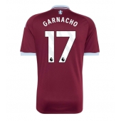 Moški Aston Villa Alejandro Garnacho #17 Replika nogometni dresi Domači 2026-27 Kratek Rokav