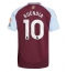 Moški Aston Villa Emiliano Buendia #10 Replika nogometni dresi Domači 2024-25 Kratek Rokav