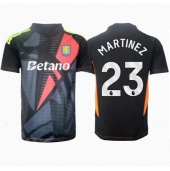 Moški Aston Villa Emiliano Martinez #23 Vratar Replika nogometni dresi Gostujoči 2024-25 Kratek Rokav