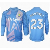 Moški Aston Villa Emiliano Martinez #23 Vratar Replika nogometni dresi Tretji 2024-25 Dolgi Rokav