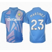 Moški Aston Villa Emiliano Martinez #23 Vratar Replika nogometni dresi Tretji 2024-25 Kratek Rokav