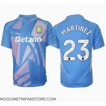 Moški Aston Villa Emiliano Martinez #23 Vratar Replika nogometni dresi Tretji 2024-25 Kratek Rokav