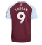 Moški Aston Villa Jhon Duran #9 Replika nogometni dresi Domači 2024-25 Kratek Rokav