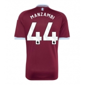 Moški Aston Villa Johan Manzambi #44 Replika nogometni dresi Domači 2026-27 Kratek Rokav