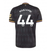 Moški Aston Villa Johan Manzambi #44 Replika nogometni dresi Gostujoči 2026-27 Kratek Rokav