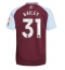 Moški Aston Villa Leon Bailey #31 Replika nogometni dresi Domači 2024-25 Kratek Rokav