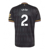 Moški Aston Villa Matty Cash #2 Replika nogometni dresi Gostujoči 2026-27 Kratek Rokav