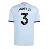 Moški Aston Villa Victor Lindelof #3 Replika nogometni dresi Tretji 2026-27 Kratek Rokav