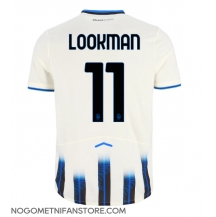 Moški Atalanta Ademola Lookman #11 Replika nogometni dresi Gostujoči 2025-26 Kratek Rokav