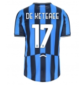 Moški Atalanta Charles De Ketelaere #17 Replika nogometni dresi Domači 2025-26 Kratek Rokav