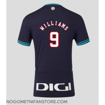 Moški Athletic Bilbao Inaki Williams #9 Replika nogometni dresi Gostujoči 2025-26 Kratek Rokav
