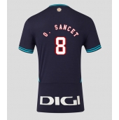 Moški Athletic Bilbao Oihan Sancet #8 Replika nogometni dresi Gostujoči 2025-26 Kratek Rokav