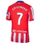 Moški Atletico Madrid Antoine Griezmann #7 Replika nogometni dresi Domači 2024-25 Kratek Rokav