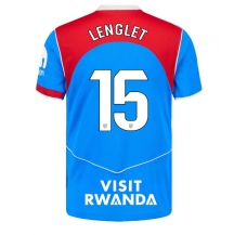 Moški Atletico Madrid Clement Lenglet #15 Replika nogometni dresi Tretji 2025-26 Kratek Rokav