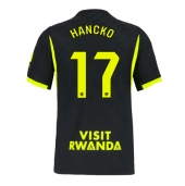 Moški Atletico Madrid David Hancko #17 Replika nogometni dresi Gostujoči 2026-27 Kratek Rokav