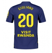 Moški Atletico Madrid Giuliano Simeone #20 Replika nogometni dresi Gostujoči 2025-26 Kratek Rokav