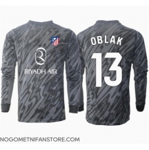 Moški Atletico Madrid Jan Oblak #13 Vratar Replika nogometni dresi Domači 2024-25 Dolgi Rokav