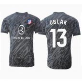 Moški Atletico Madrid Jan Oblak #13 Vratar Replika nogometni dresi Domači 2024-25 Kratek Rokav