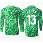 Moški Atletico Madrid Jan Oblak #13 Vratar Replika nogometni dresi Gostujoči 2024-25 Dolgi Rokav