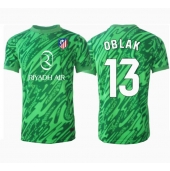 Moški Atletico Madrid Jan Oblak #13 Vratar Replika nogometni dresi Gostujoči 2024-25 Kratek Rokav