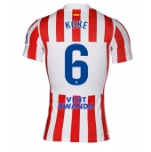 Moški Atletico Madrid Koke #6 Replika nogometni dresi Domači 2025-26 Kratek Rokav