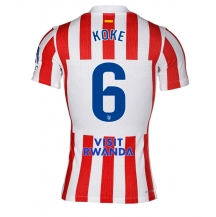Moški Atletico Madrid Koke #6 Replika nogometni dresi Domači 2025-26 Kratek Rokav