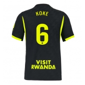 Moški Atletico Madrid Koke #6 Replika nogometni dresi Gostujoči 2026-27 Kratek Rokav
